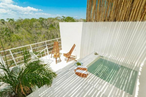 Beautiful two-level STD & Jacuzzy & Private roof!